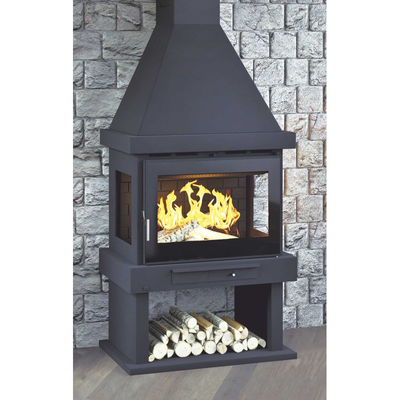 Chimenea frontal de leña C-303 TK