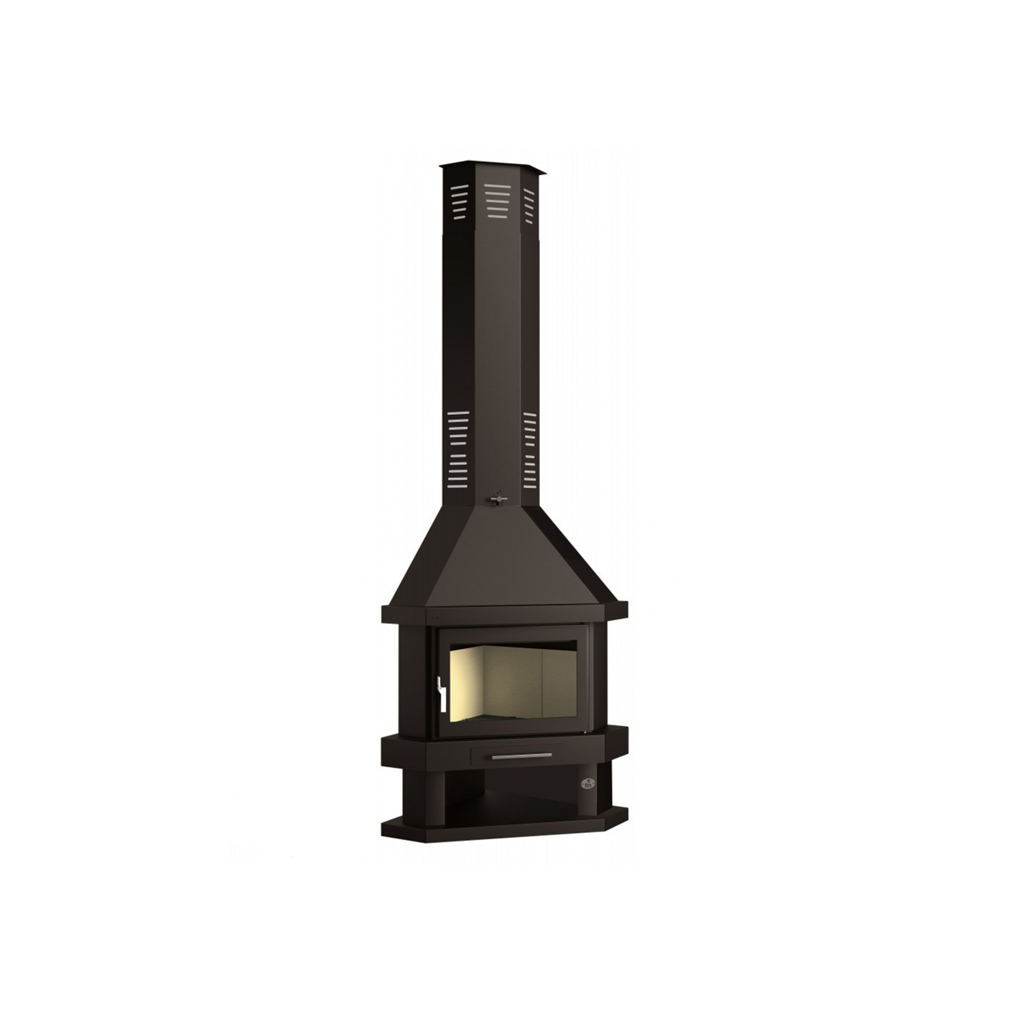 Chimenea Interior Leña C-200 - Monomat Materiales