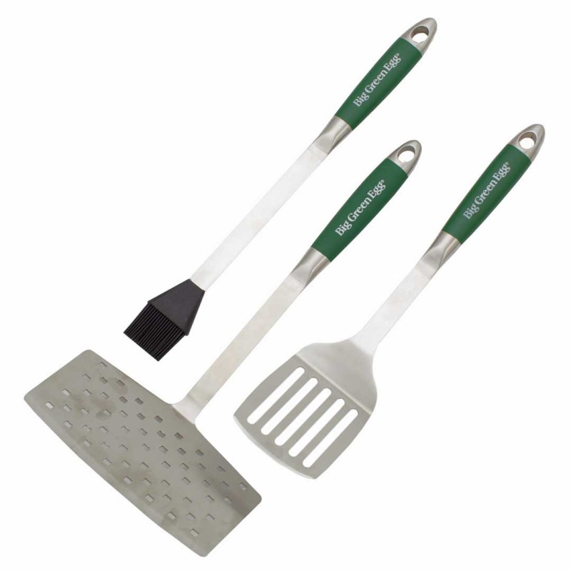 Set de Utensilios Inox Big Green Egg