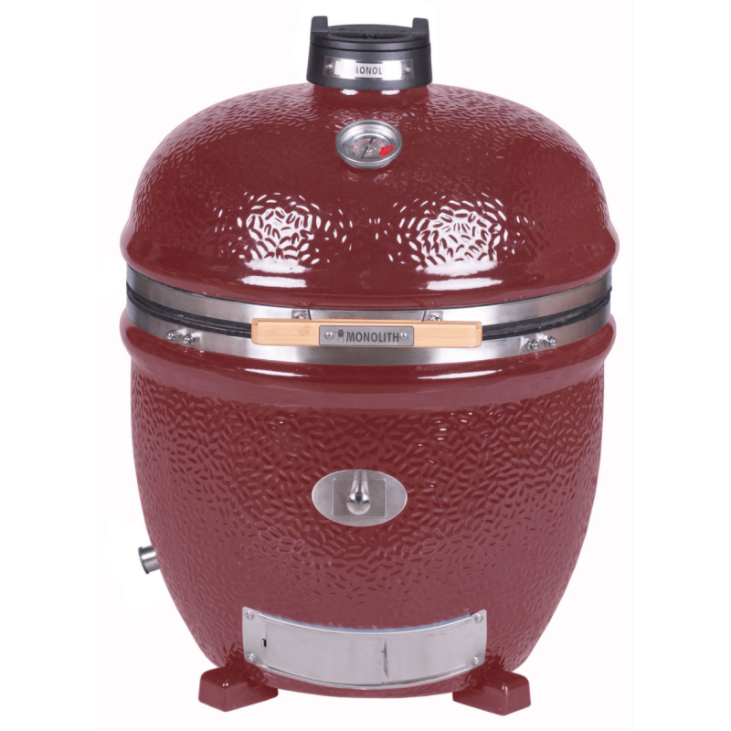 Kamado Monolith Le Chef Pro Series 2.0 Burdeos con Pies