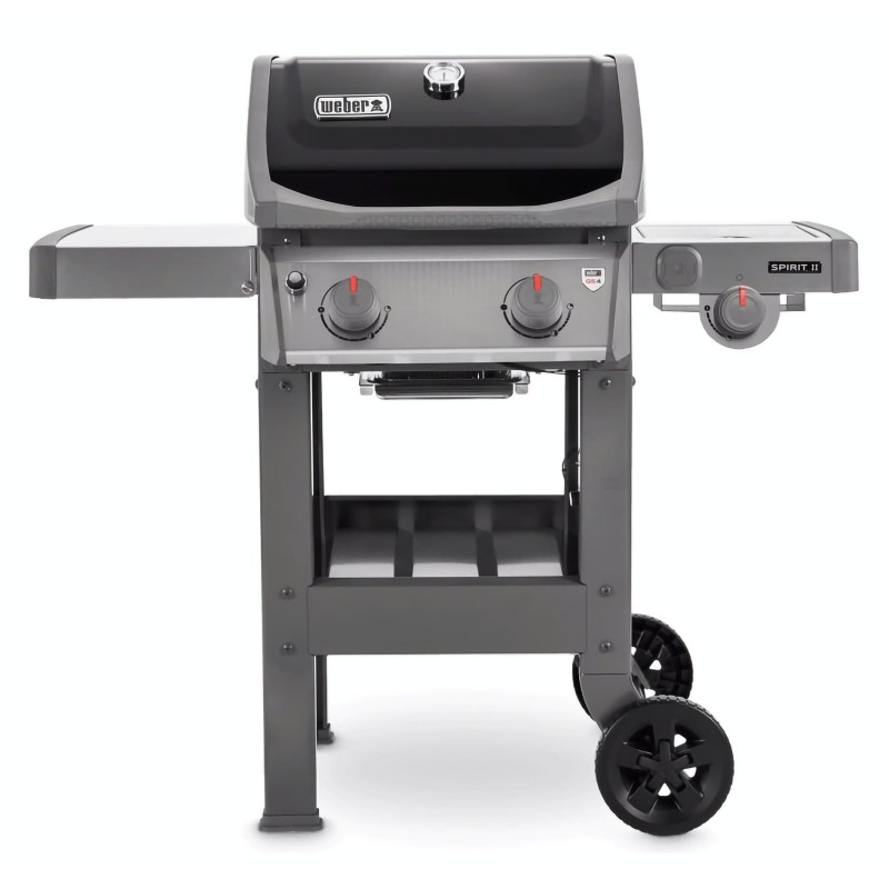 Barbacoa Weber Spirit II E-220 GBS Black con cocina lateral